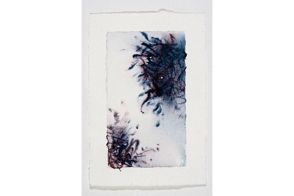 Calligraphy 7, watercolour on Arches, 7x11 in.